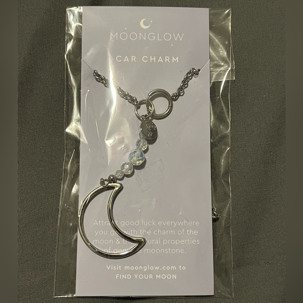 Moonglow® Lunar Luminary Car Charm NWT - Attract good luck wherever you go!